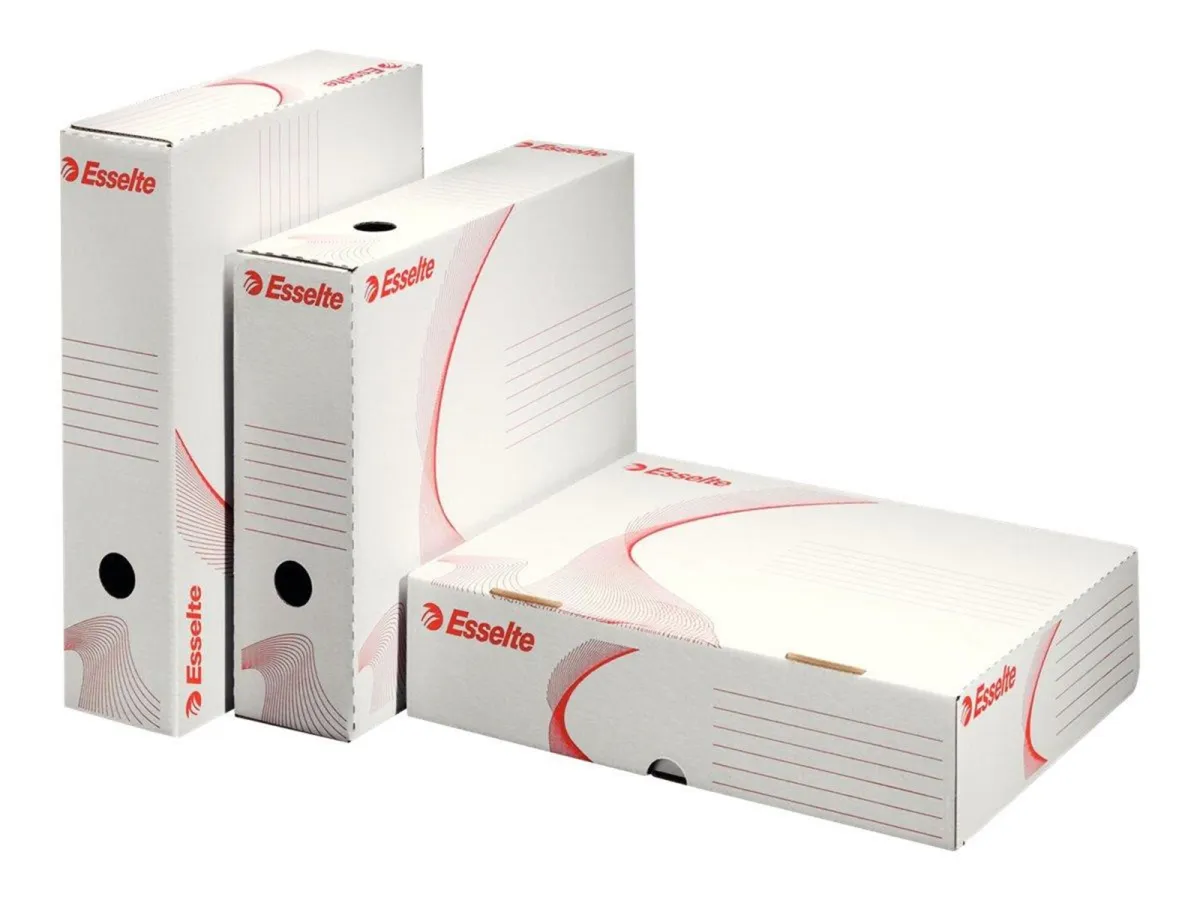 Esselte Standard - box file - for A4 - white