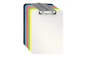 Esselte Vivida - clipboard - for A4 - capacity: 80 sheets - translucent assorted