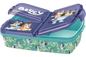 Euromic BLUEY multi compartment sandwich box 18 x 13 cm