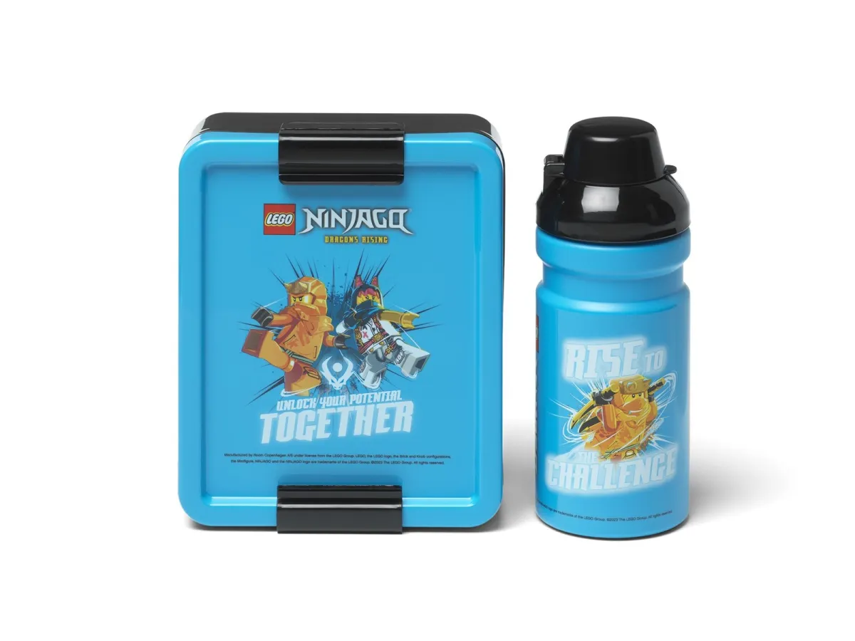 Euromic LEGO® Lunch Set - box & bottle 390 ml - Ninjago