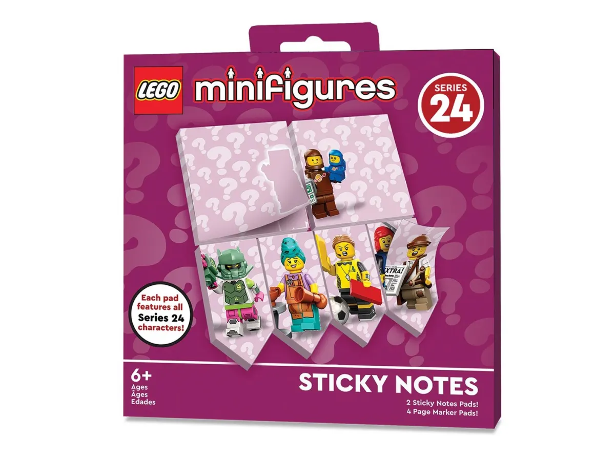 Euromic LEGO® Minifigures™ Sticky Notes Series 24