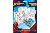 Euromic SPIDERMAN Coloring set w/6 colouring pencils
