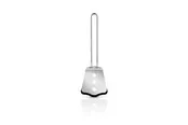 Eva Trio - Spatula short with silicone - Polished steel - 25.5 cm