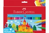Faber-Castell Fibre-tip pen Castle Cardboardbox 50 pcs