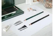 Faber-Castell Pitt Graphite Matt Set, 11er Metalletui