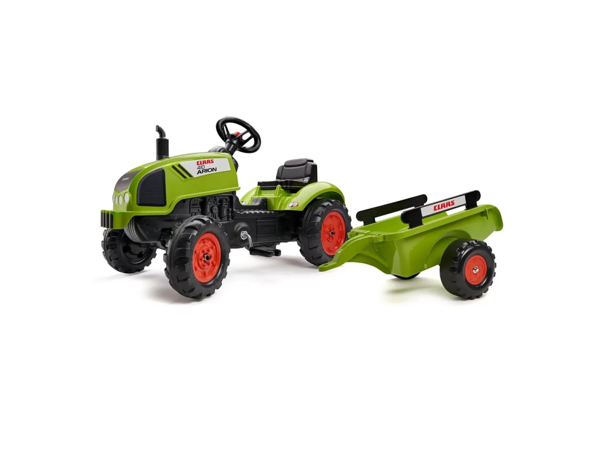 Falk Tractor with trailor Claas