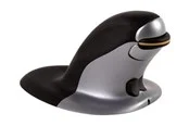 Fellowes Penguin Medium - Vertical mouse (Silber)