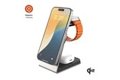 FIXED 3in1 Mag ALU Qi2 Wireless Charging station Titanium