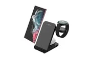 FIXED 3in1 Wireless Charging station for Samsung Black