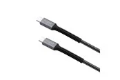 FIXED Armor 240W - USB-C <-> USB-C - 2m - Grau