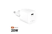 FIXED Fast Mini Home Charger 20W USB-C PD White