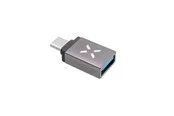 FIXED LINK USB-C Male to USB-A Female adapter Grey