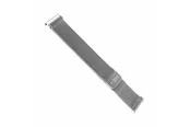 FIXED Mesh Strap for Smartwatch Universal 20mm Silver