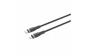 FIXED METAL - USB-C <-> Lightning - 2m - Schwarz