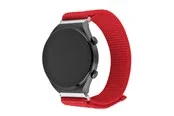 FIXED Nylon Strap for Smartwatch Universal 20 mm Red
