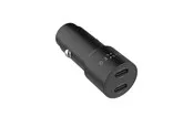 FIXED Super Fast Dual USB-C Car Charger 65W Black