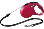 Flexi New CLASSIC S Leash 5 m red