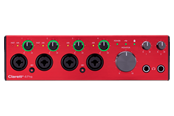 Focusrite Clarett+ 4Pre - 18 in / 8 out USB-C audio interface with analog air-circuit