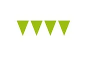 Folat BV Lime green bunting 10mtr.