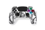 Freaks And Geeks Wireless Controller for PS4 with 3.5mm jack slot - LED - White Camo - Wireless Controller - Sony PlayStation 4