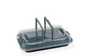 Funktion Backblech Baking pan with lid 36.0x23 cm grey