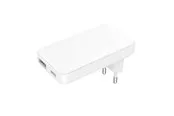 GEAR Charger 220V 1xUSB-C + 1xUSB-A PD/PPS 36W + QC 18W GaN - White