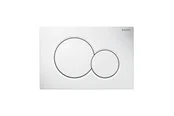 Geberit actuator plate sigma01 for dual flush: white alpine