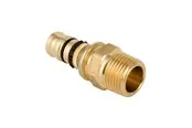 Geberit mepla adapter with male thread: d=32mm r=1 1/4