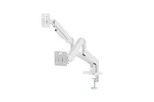 Gembird Desk mounted adjustable double monitor arm 17"-32"