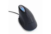 Gembird Ergonomic 6-button wired optical mouse - Vertical mouse (Schwarz)