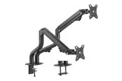 Gembird Monitor Arm - Adjustable arm 2-display 17"-32"