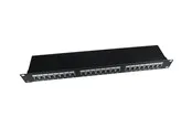 Gembird NPP-C524-002 - patch panel with cable management - 1U - 19"