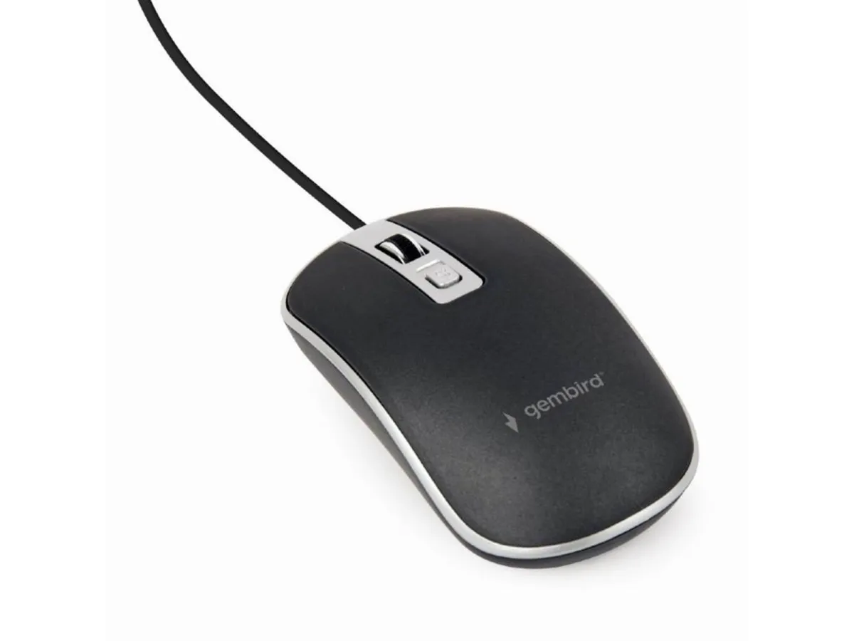 Gembird Wired optical mouse 4B-06 - Maus (Silber)