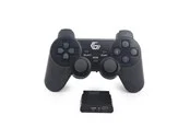 Gembird Wireless Dual Vibration Gamepad - Wireless Controller - Sony PlayStation 2