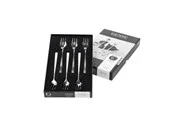 Gense Cake fork Fuga 15.5 cm 6 pcs Matt/White steel