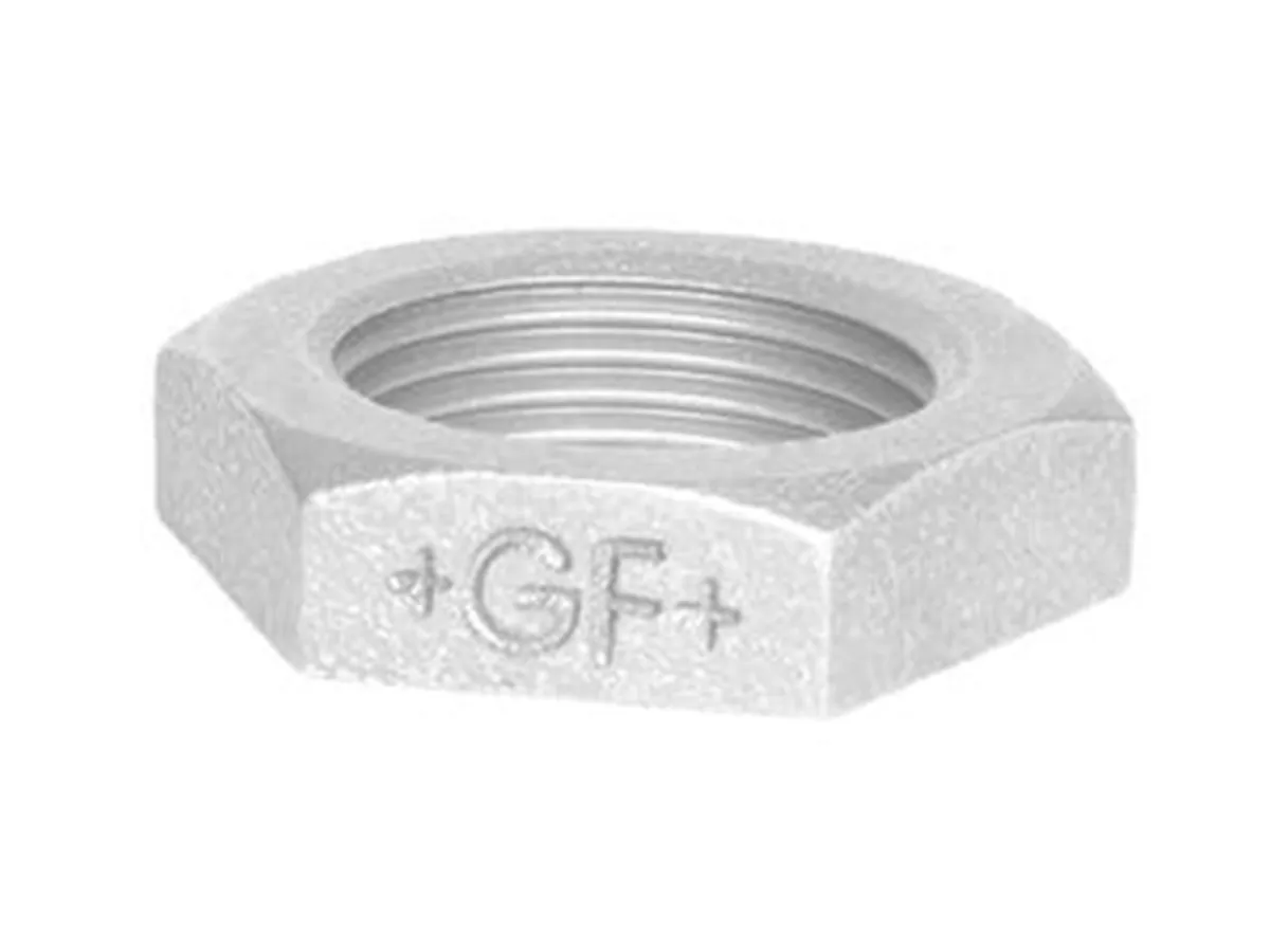 +GF+ Backnut galvanized 3/4"