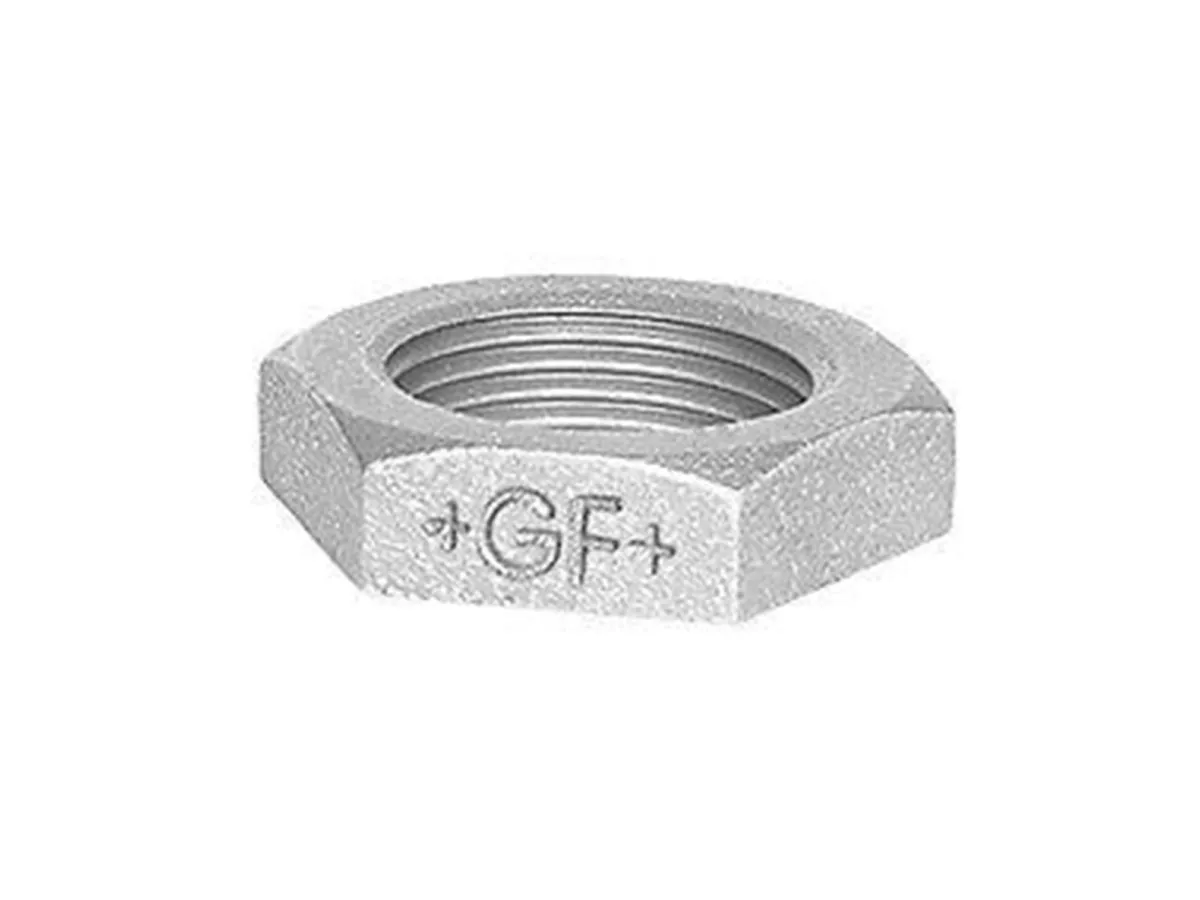 +GF+ Backnut galvanized 3/8