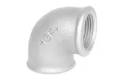 +GF+ Elbow 90° galvanized for f 1 1/4 x 3/4