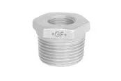 +GF+ Reducing bush galvanized concentric 1/2 x 1/8