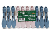 G.Funder Plastic clothespin - 10 pcs. clips in a pack.