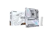GIGABYTE X870E AORUS PRO X3D ICE Mainboard - AMD X870E - AMD AM5 socket - DDR5 RAM - ATX
