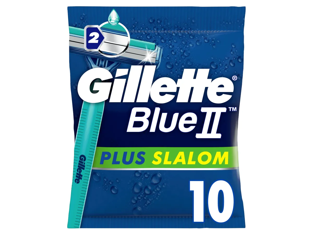 Gillette Blue II Plus Slalom10 pcs
