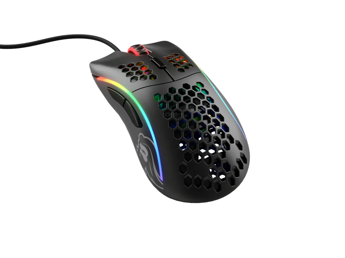 Glorious Model D - Matt Schwarz - Gaming Maus (Schwarz mit RGB)