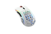Glorious Model D Wireless - Matte White - Gaming Maus (Weiß mit RGB)