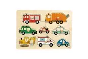 Goki Bubble Puzzle Traffic Holz