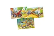 Goki Wooden Jigsaw Puzzle Vehicles Set of 3 Holz