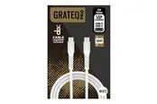 Grateq PRO - USB-C cable - 24 pin USB-C to 24 pin USB-C - 1.5 m