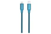 GreyLime Braided USB-C to MFi Lightning Cable Blue 2 m