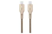 GreyLime Braided USB-C to USB-C 60W Cable Beige 3 m