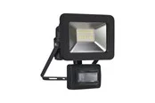Gripo Floodlight LED 20W with Quick Connector and sensor, Black